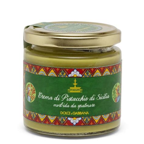 Sicilian spreadable Pistachio sweet cream By D&G. 